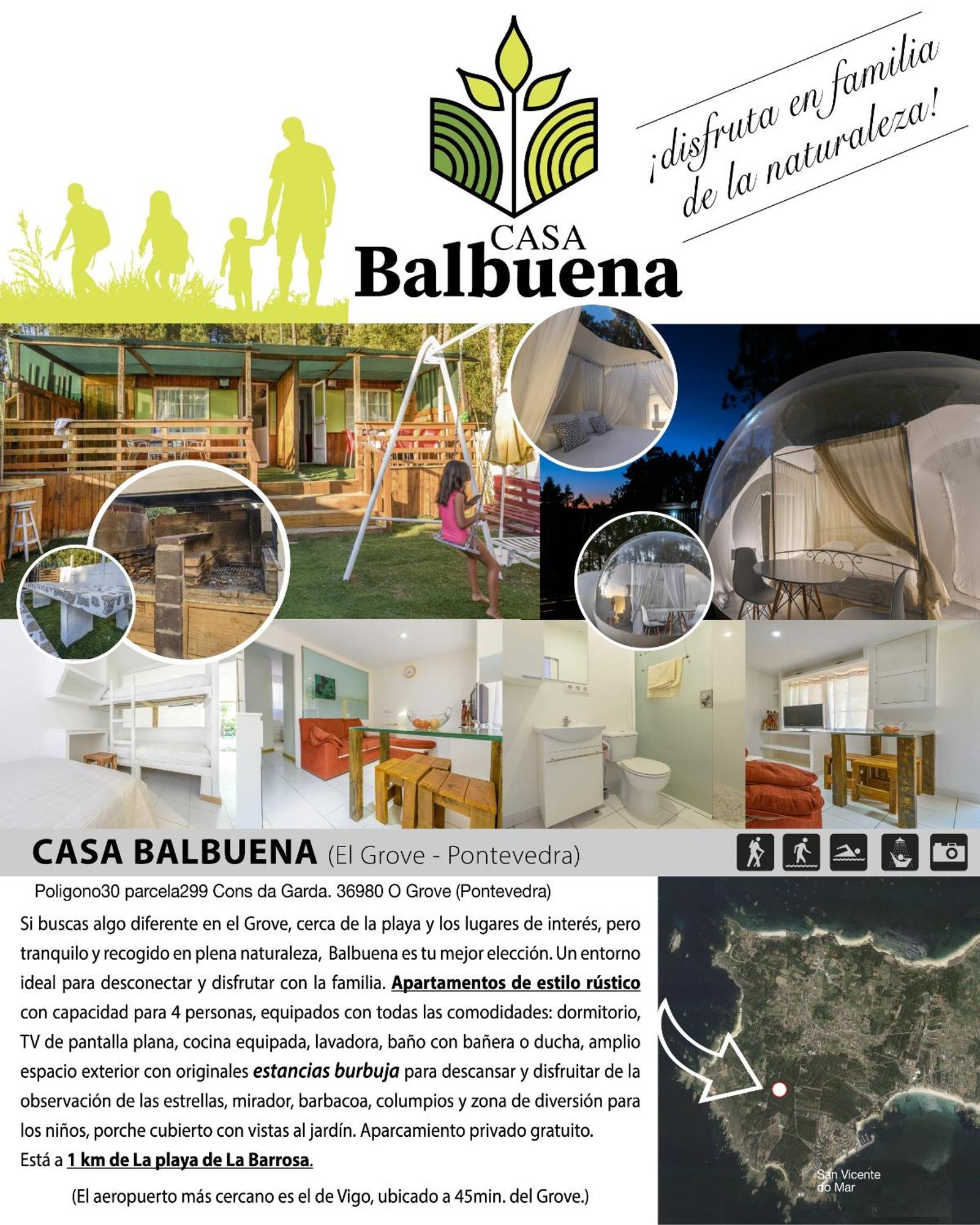 Burbujasbalbuena, Interpretacion De La Via Lactea San Vicente do Grove Eksteriør bilde